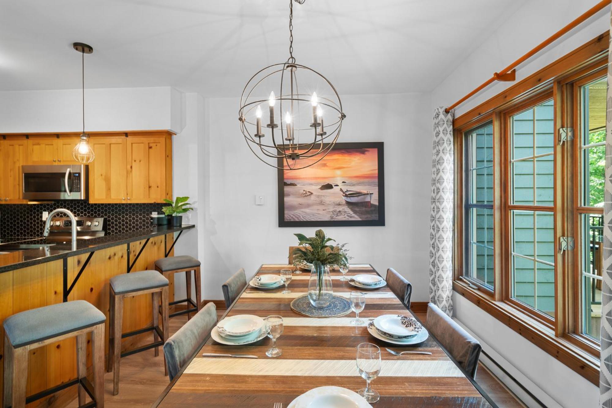 Les Falaises Tremblant - Ski Inout Condo W2Bdrs Mont-Tremblant Eksteriør bilde